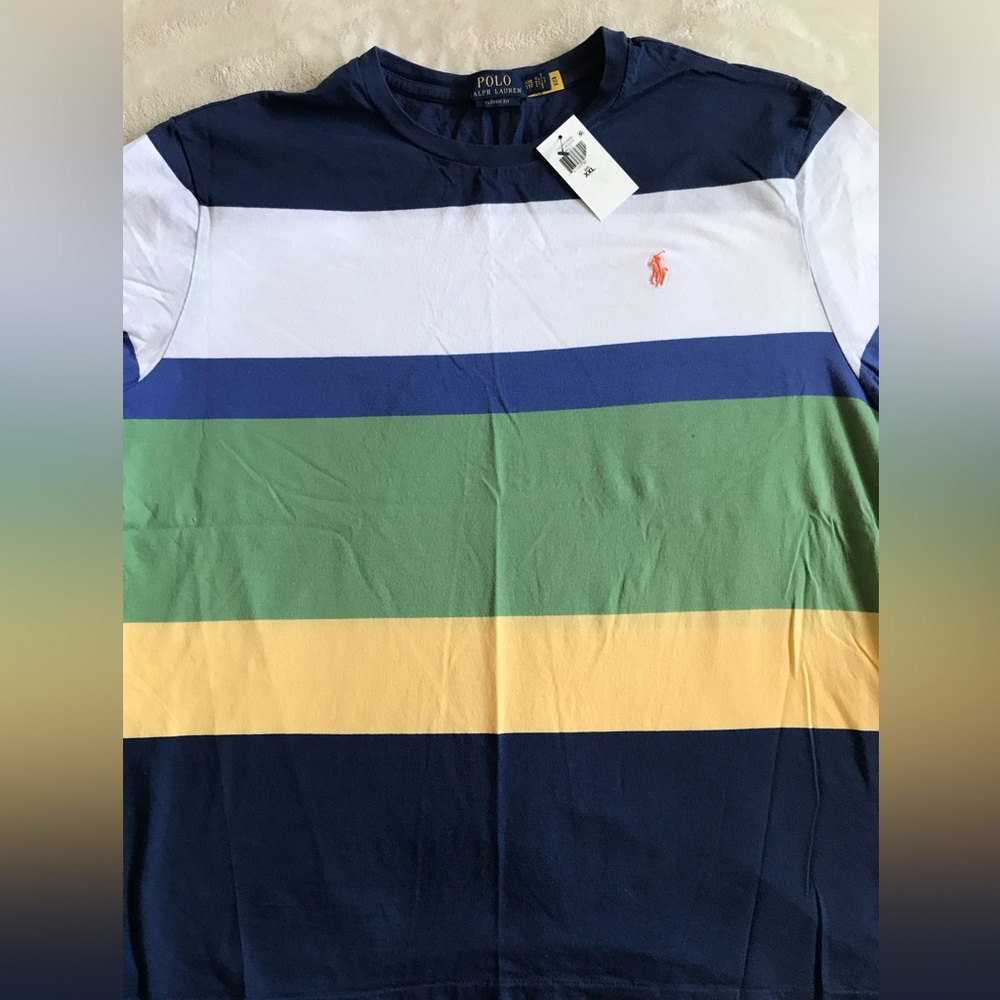 Polo by Ralph Lauren Nantucket Multicolor Striped Island Tee